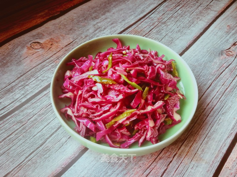 Purple Cabbage Salad recipe