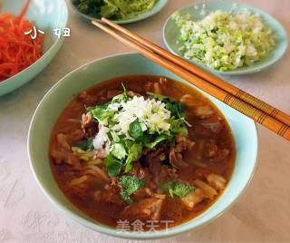 Lamb Soba Noodles recipe