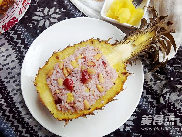 Red Rice Pineapple Rice recipe
