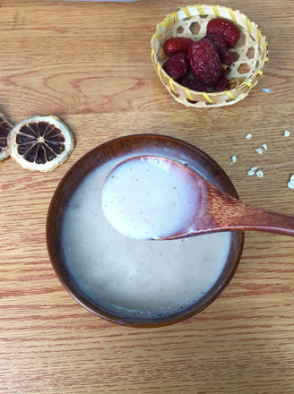 Oatmeal with Walnuts and Red Dates recipe