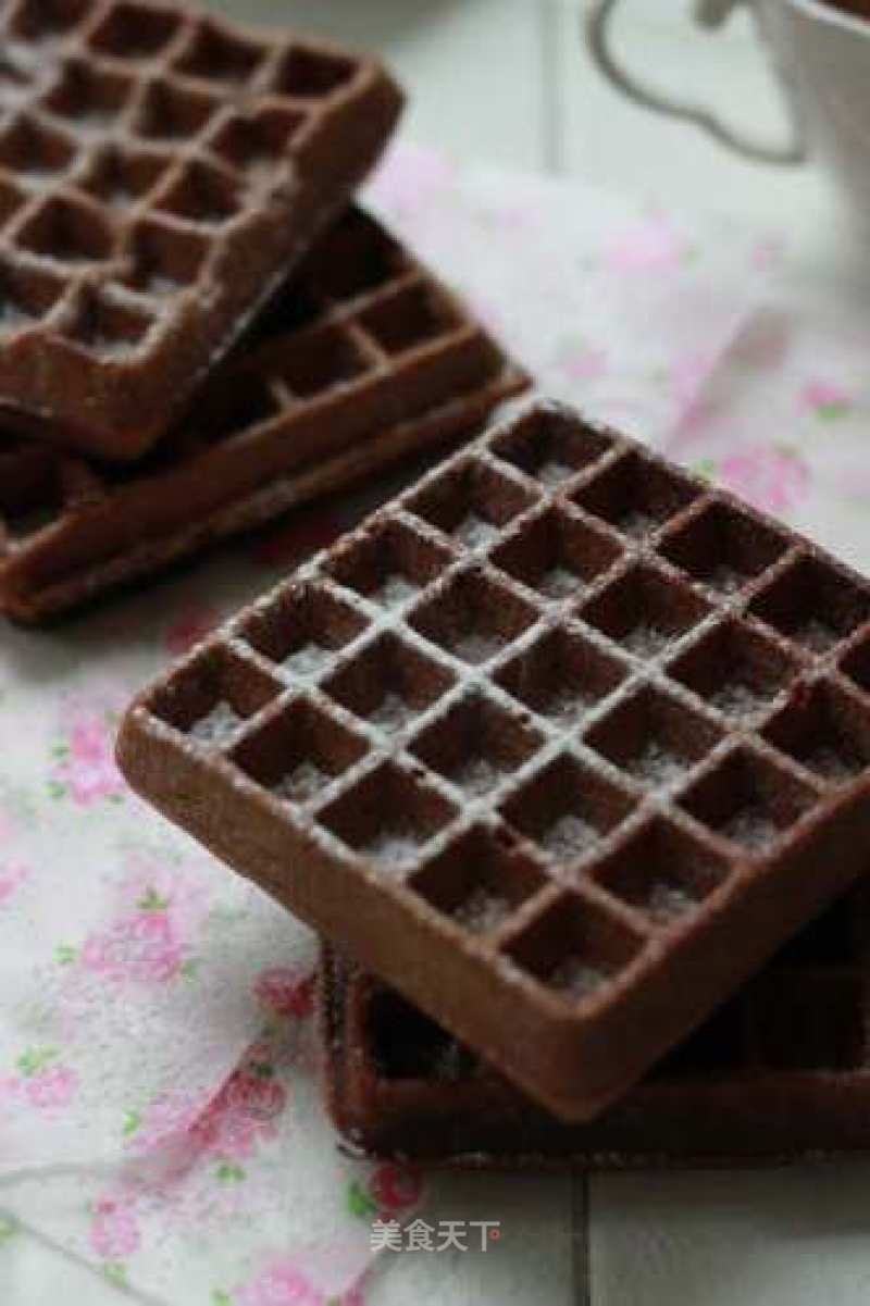 [tomato Recipe] Cocoa Waffles-a Delicious Mix of Food, Instead of Breakfast recipe