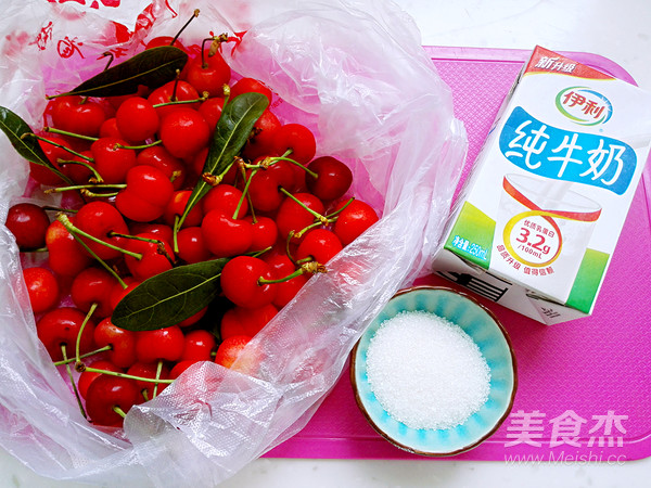 Cherry Panna Cotta recipe