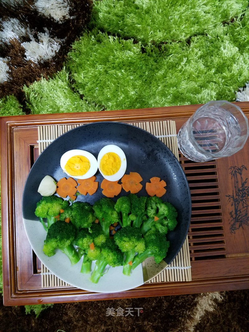 Broccoli Low-fat Breakfast recipe