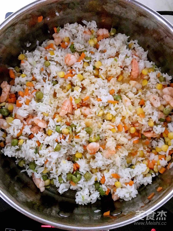Assorted Shrimp Baked Rice recipe