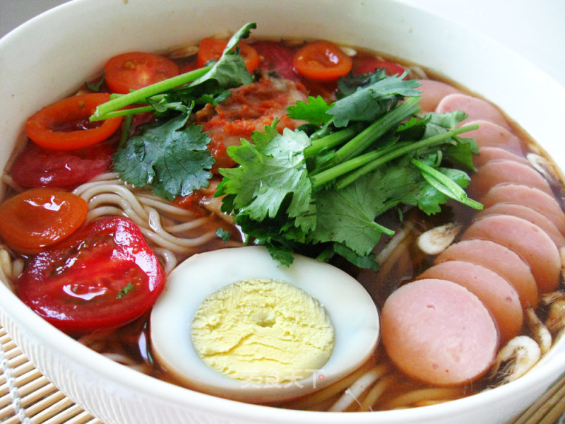 Korean Cold Noodles recipe