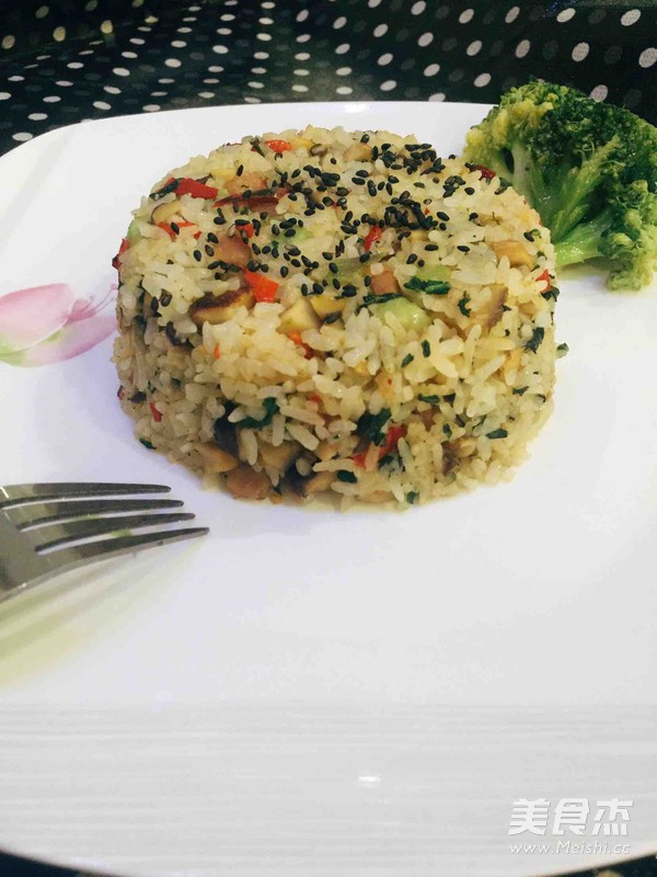 Fried Rice with Vegetables and Eggs recipe