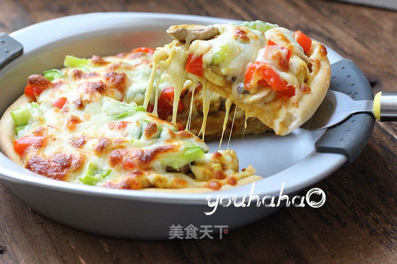 Curry Chicken Pizza recipe