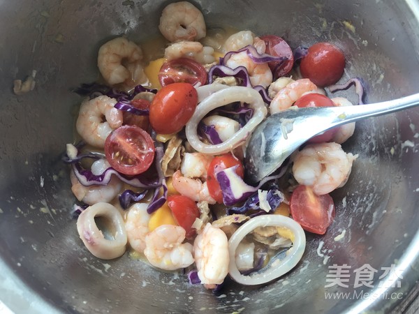 Lemon Scented Seafood Salad recipe