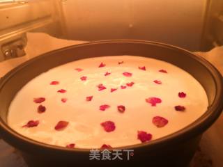 Rose Flower Yogurt Cake🍰 recipe