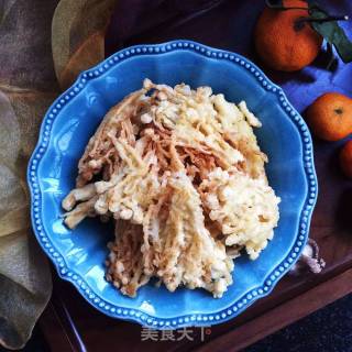 Salt and Pepper Enoki Mushroom recipe