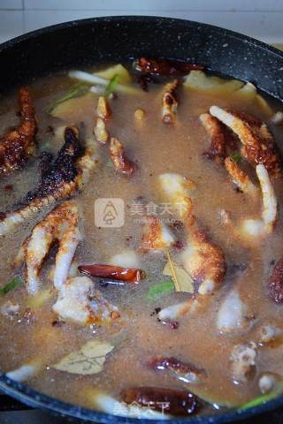 Delicious to Lick Your Fingers [tiger Skin and Chicken Claws] recipe