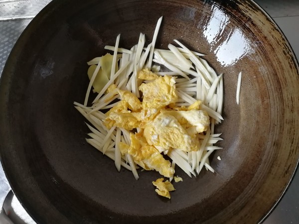 Scrambled Eggs with Rice White recipe