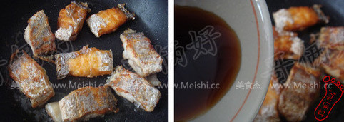 Pan-fried Sweet and Sour Octopus recipe