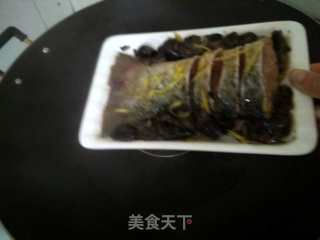 Steamed Fish Tail with Lamb recipe