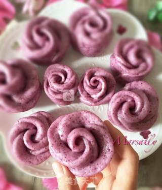 Tanabata Rose 🌹 Mantou recipe