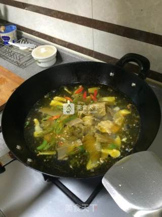 Boiled Fish with Green Pepper recipe