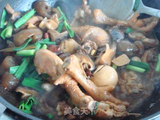 Griddle Chicken Legs and Sea Cucumber recipe