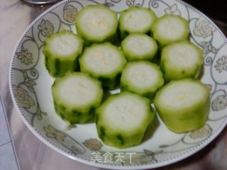 Steamed Loofah with Garlic recipe