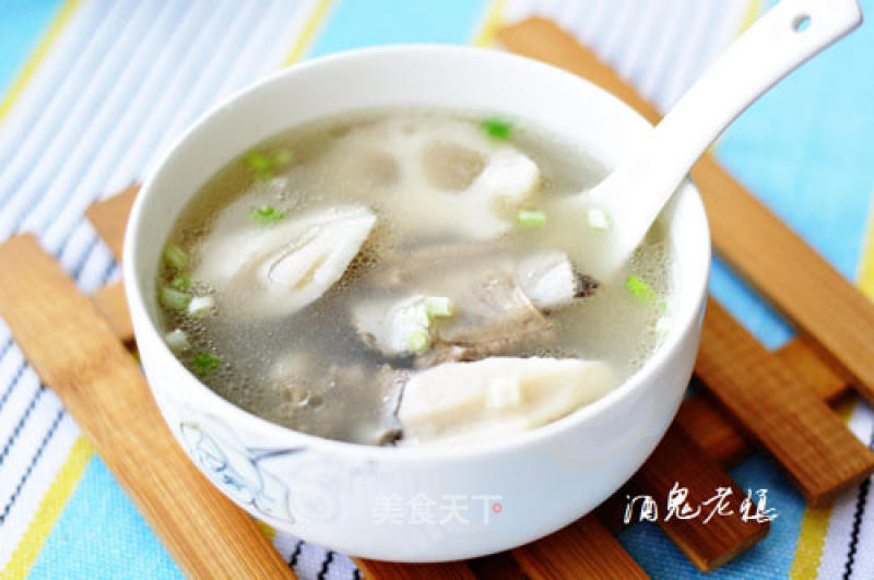 Lotus Root Pork Ribs Soup recipe