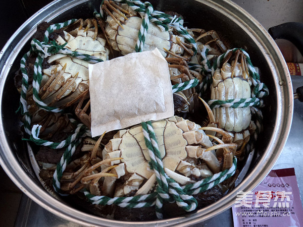 Steamed Hairy Crabs recipe