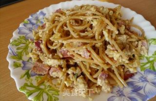 Classic Italian Meal-spaghetti À La Carbonara recipe