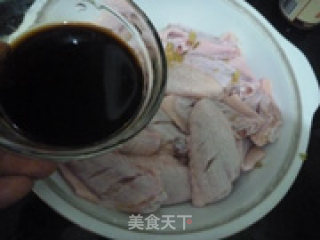 Steamed Chicken Wings with Garlic recipe