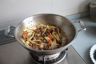 Stir-fried Pork with Rice White recipe