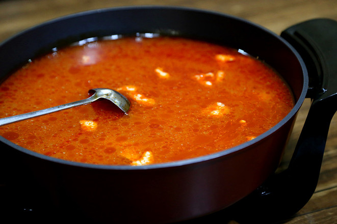 Homemade Tomato Hot Pot Soup Base-hot Pot Soup You Can Drink recipe