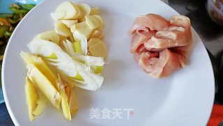 Stir-fried Pork with Black Pepper and Mushroom recipe