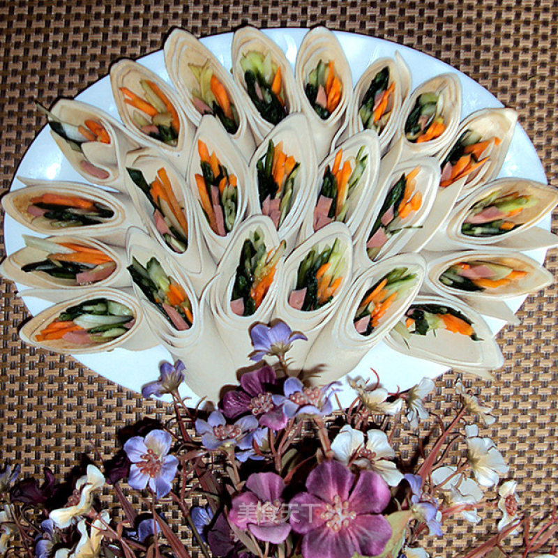 Tofu Skin Vegetable Rolls recipe