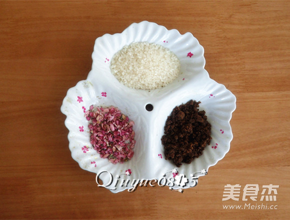 Peach Blossom Porridge recipe