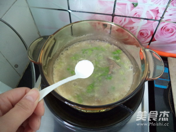 Pork Liver Porridge recipe