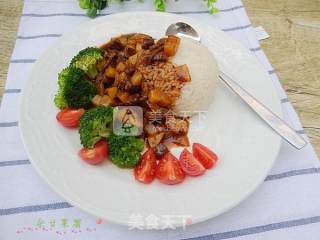 Black Pepper Beef Rice Bowl recipe