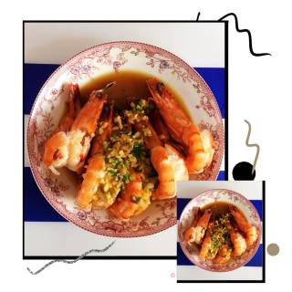 Boiled Black Tiger Prawns recipe