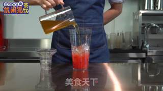 Net Celebrity Milk Tea Watermelon Bobo Recipe recipe