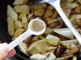 Braised Rice White with Abalone Sauce recipe