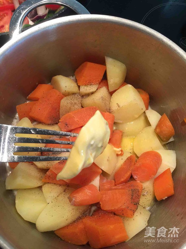 Sweet Potato Mashed Potatoes recipe