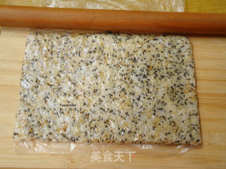 Turn Leftovers into Snacks, Sesame Rice Cakes recipe