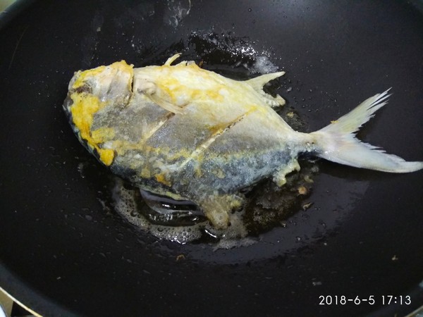 Braised Pomfret recipe