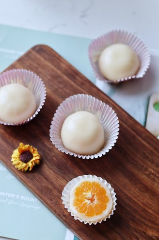 Milky Fruit Daifuku recipe