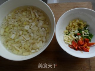 Stir-fried Shredded Pork with Pickled Vegetables and Bamboo Shoots recipe