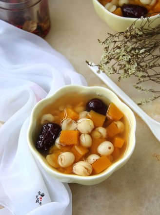 Lotus Seed Pumpkin Soup recipe