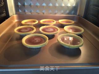 Cocoa Tart, A New and Interesting Way to Eat Egg Tarts recipe