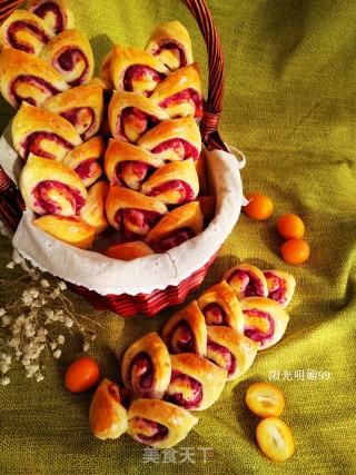 # Fourth Baking Contest and is Love to Eat Festival# Purple Sweet Potato Wheat Bread recipe