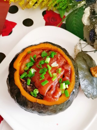 Pumpkin Meat Cup recipe