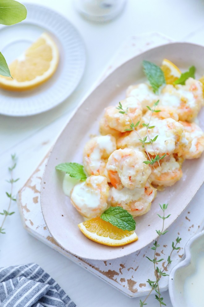 🔥a Must-order Dish in A Hot Restaurant🍀shrimp Balls with Mustard🍤 recipe