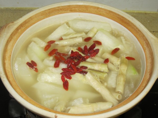 Winter Melon Flat Tip Wolfberry Soup recipe