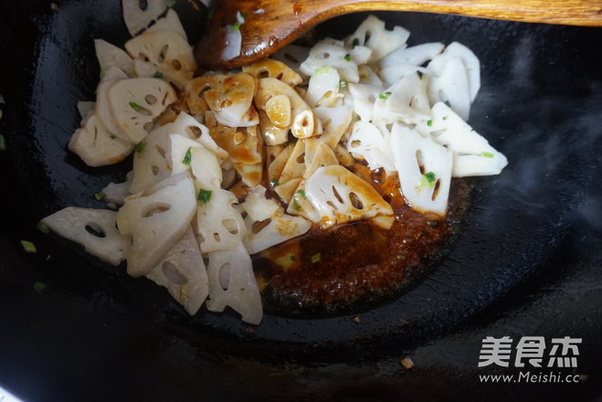 Sweet and Sour Lotus Root Slices recipe