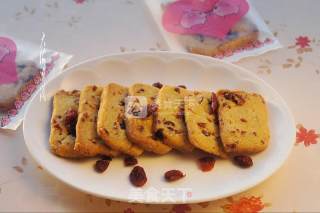 Olive Oil Cranberry Cookies recipe