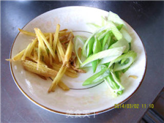 Stir-fried Cabbage with Sliced Pork recipe